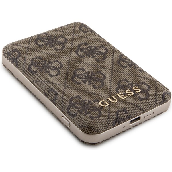 E-shop Guess PU 4G MagSafe powerbanka 5000mAh hnedá