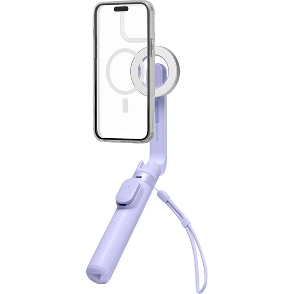 Spigen MagSafe Tripod Selfie Stick, lavender - Držiaky - Obrázok 6b2bfe42c2764b07bb7367f14ef8098f