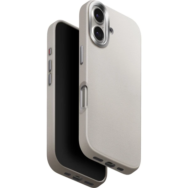 UNIQ Lyden Premium koženka MagClick MagSafe obal iPhone 17 Clay - Puzdra - Hlavný obrázok
