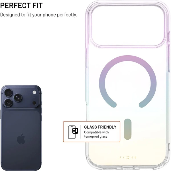 FIXED MagRainbow kryt s MagSafe Apple iPhone 17 Pro Max dúhový - Puzdra - Obrázok 6b4c072aa8bc4b9e9d8a4a955377a9ca