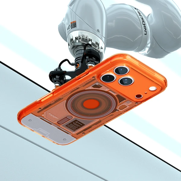Spigen Ultra Hybrid MagSafe kryt iPhone 18 Pro/17 Pro c-one tangerine - Puzdra - Obrázok 6b6407fcd2e64e8683b06d4830126da7