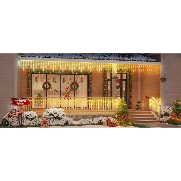 Govee Smart LED dekoratívne cencúle RGB Matter, 10m - Inteligentné osvetlenie - Obrázok 6b6c5c4c6735404eb1fbc7dc4ae15729