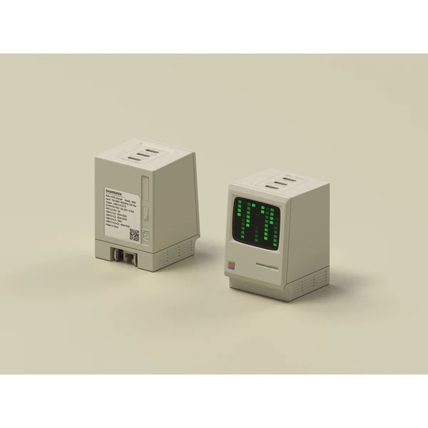SHARGE Retro 67W USB-C GaN nabíjačka (cestovný set) - Nabíjačky - Obrázok 6b74d9cbe37d4380a9474851476775f3