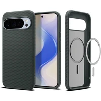 Spigen Liquid Air MagSafe kryt Google Pixel 10 Pro XL zelený - Puzdra