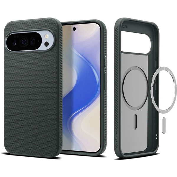 Spigen Liquid Air MagSafe kryt Google Pixel 10 Pro XL zelený - Puzdra - Hlavný obrázok