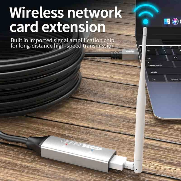 PremiumCord USB-A/USB-A repeater a predlžovací kábel 15m čierny - Káble a redukcie - Obrázok 6b7f2677331945cbb622401db9fdb972