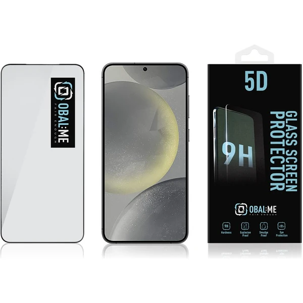 Obal:Me 5D Tvrdené Sklo pre Samsung Galaxy S24+/S25+ čierne - Ochranné fólie a sklo - Obrázok 6b90bbd8639d4141baf738958df20e5e