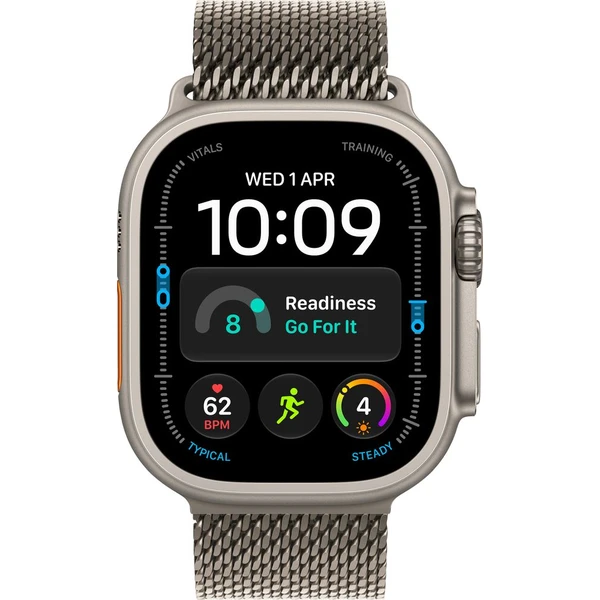 Apple Watch Ultra 4 49mm Přírodní titan s přírodně titanovým milánským tahem L - Inteligentné hodinky - Obrázok 6b9cfa8d43da4fcaa4e3a30628dd42ec