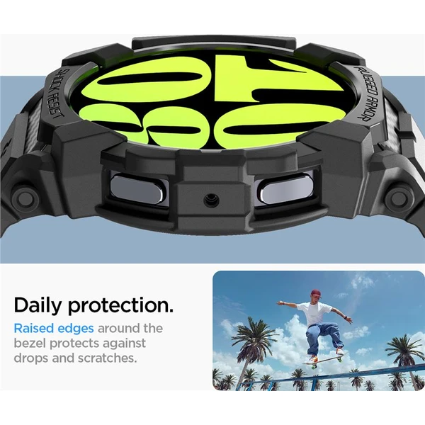 Spigen Rugged Armor Pre púzdro Samsung Galaxy Watch7 (40mm) matne čierne - Puzdra - Obrázok 6ba9f1ed5de640b7879a0ed221b6005e