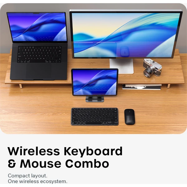 Satechi Slim CEX1 Wireless Combo (Keyboard and Mouse) - US English - Space Black - Klávesnicové sety - Obrázok 6bc45206013a4a46ab1bc0c217bc0949