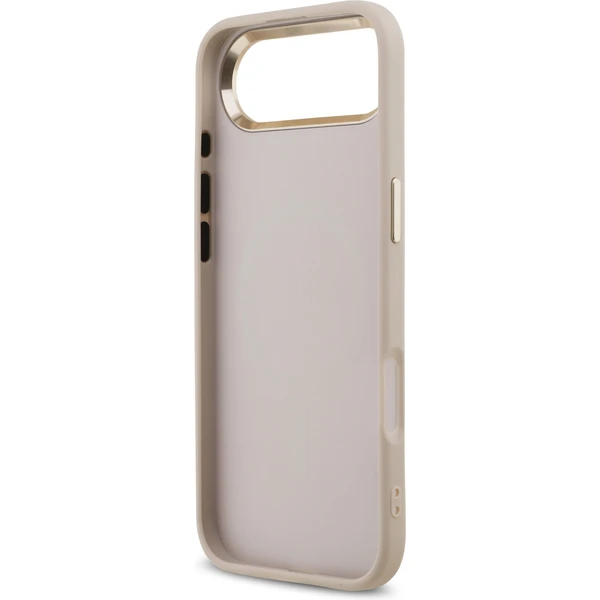 Guess PU Leather 4G Triangle Logo Gold Frame MagSafe kryt iPhone Air ružový - Puzdra - Obrázok 6be2924789094238b594283fcd7f3f72