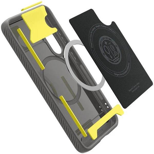 Spigen Rugged Armor MagSafe kryt Samsung Galaxy S25 sivý - Puzdra - Obrázok 6c05535b07ec4eb59f450c71d5fb420c