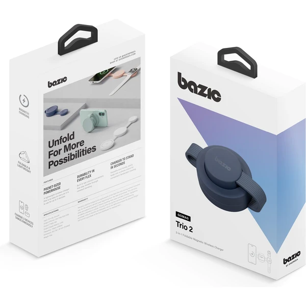 Energea Bazic GoMag Trio 2 3v1 Foldable MagSafe nabíjačka 15W modrá - Nabíjačky - Obrázok 6c269aaadd8f4545a72c904bacf86707
