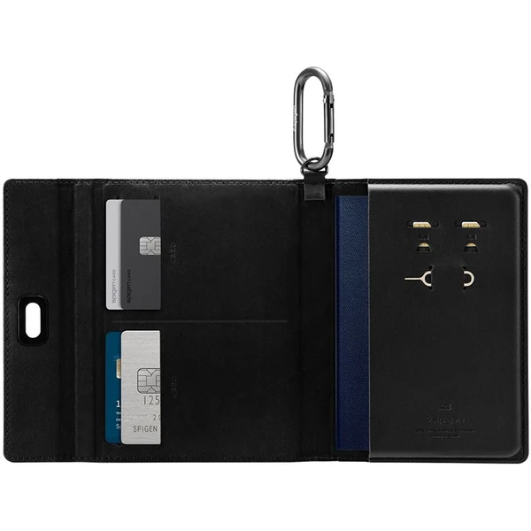 Spigen Universal Passport Holder puzdro na cestovné doklady čierne - Puzdra - Obrázok 6c3828d0c794453c9cc626a166329391