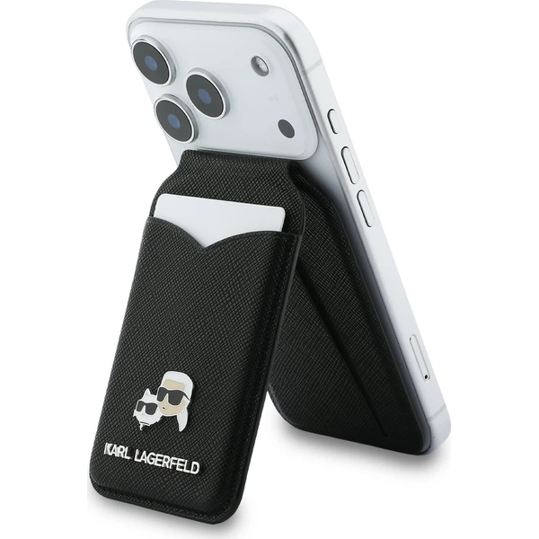 Karl Lagerfeld Mirror MagSafe Cardslot peňaženka so stojanom čierna - Peňaženky - Obrázok 6c3c87fcb65646bfa1f00614ff43ccfd