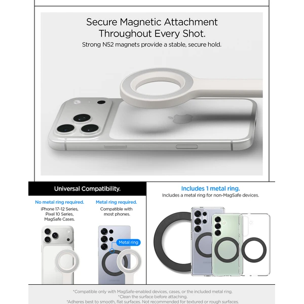 Spigen MagSafe Tripod Selfie tyč béžová - Držiaky - Obrázok 6c52cab728a144699e42165b9daa2b46