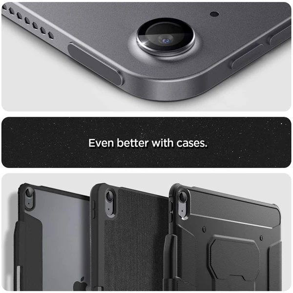 Spigen Glass tR EZ Fit Optik Pro sklo na fotoaparát iPad Air 13"/ iPad Air 11" (2024-2026) sivé - Ochranné fólie a sklo - Obrázok 6c5cfa8659634bf1989caf6351b9ac74