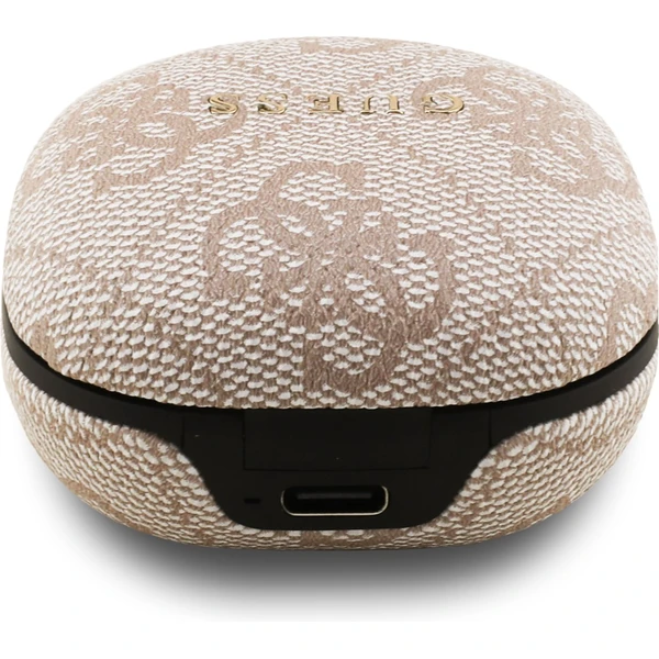 Guess PU 4G Script Logo ENC TWS Bezdrôtové slúchadlá ružové - Slúchadlá - Obrázok 6c62c8b016664d4f8051e280a73c2d28