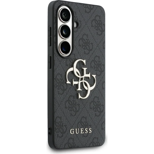 Ochranný kryt Guess PU 4G Metal Logo pre Samsung Galaxy S26+ sivý - Puzdra - Obrázok 6c7c64d4eb6e48159e90436fc94812d3