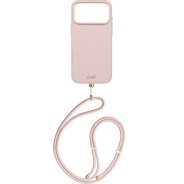 UNIQ Coehl Mirelle MagSafe kryt s pútkom iPhone 17 Pro Max Shell Pink - Puzdra - Obrázok 6ca3238c09b0497fbc436470bde04c91