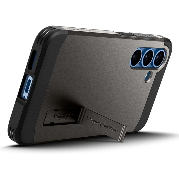 Spigen Tough Armor MagSafe kryt Samsung Galaxy S25+ tmavo šedý - Puzdra - Obrázok 6caabdb43de2434f8f075f3a09142a07