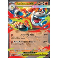 Mega Camerupt ex (MEG 022) - Mega Evolution [Holo] - Kusové karty