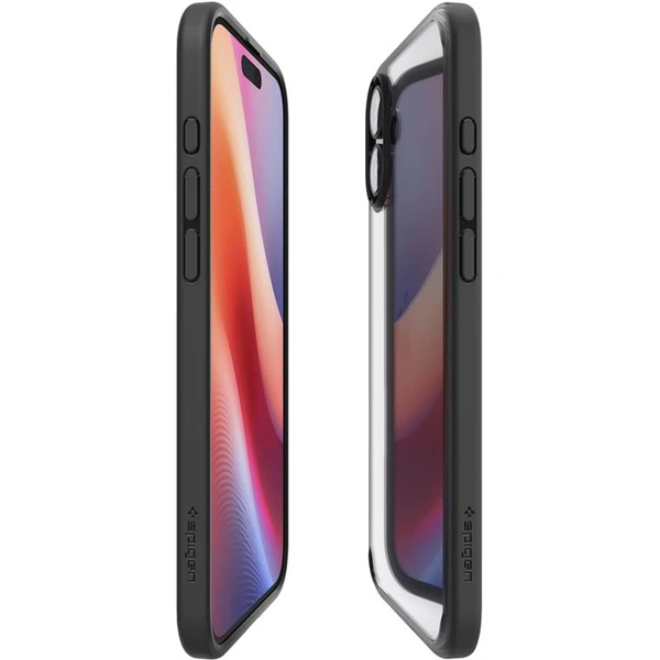 Spigen Ultra Hybrid kryt iPhone 16 matte black - Puzdra - Obrázok 6ccad3d8fd604832bbc695c5d45e66a4