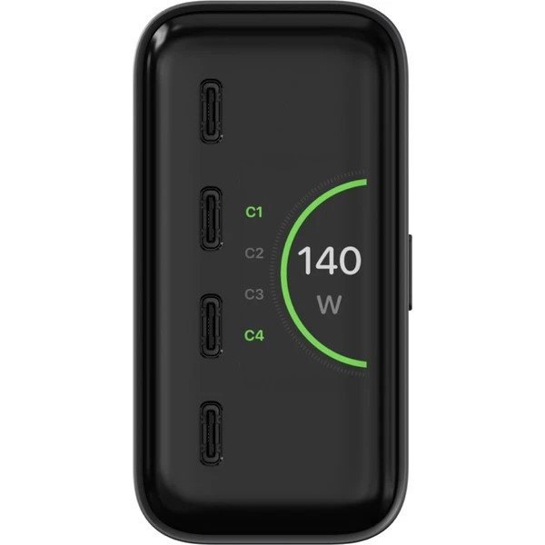 Satechi ChargeView 140W Desktop Charger nabíječka (4xUSB-C) vesmírně černá - Nabíjačky - Obrázok 6cd06baec6814cb08f2331c2e9c69d98