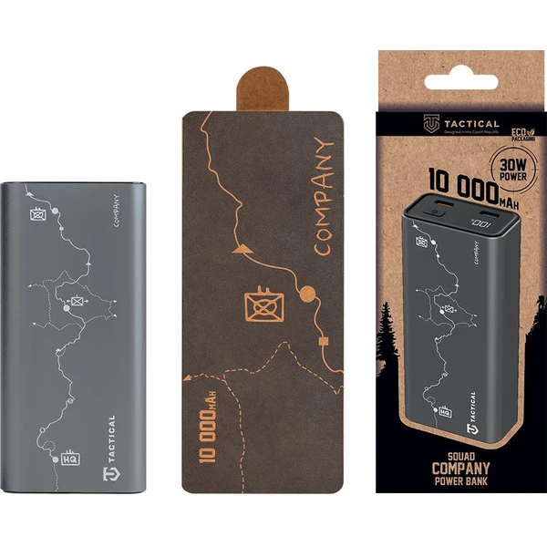 Taktický zásahový tím powerbanka (2xUSB-C) 30W 10000mAh sivá - Powerbanky - Obrázok 6cd7f7b64c0045b69af439b9fa70659e