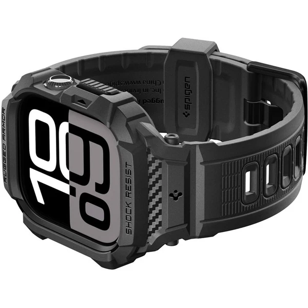 Spigen Rugged Armor Pro 2 puzdro Apple Watch 11 (42mm) matte black - Puzdra - Obrázok 6ce47702e4824b45a6abaf5998f04fa1