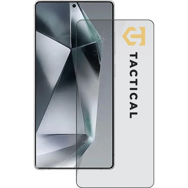 Taktický sklenený štít 5D sklo pre Samsung Galaxy S26 Ultra čierne - Ochranné fólie a sklo - Hlavný obrázok