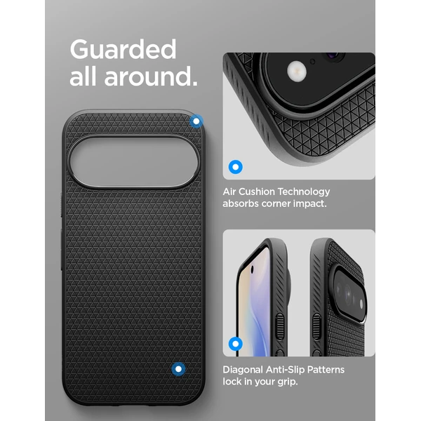 Spigen Liquid Air MagSafe, matná čierna - Google Pixel 11 Pro XL - Puzdra - Obrázok 6d44b168edf64ebc9f5e4198f05dc36f