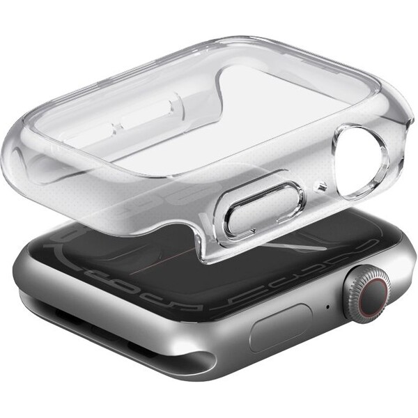 UNIQ Garde TPU+PC puzdro Apple Watch (42mm) číre