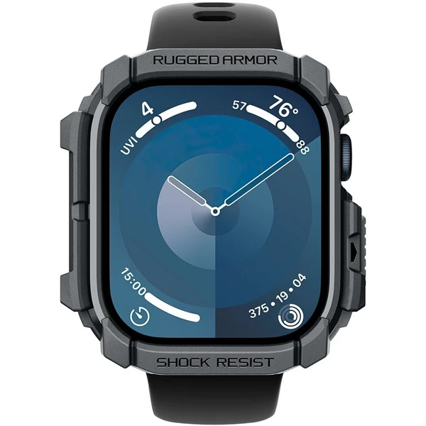 Spigen Rugged Armor kryt pre Apple Watch 10/11 (46mm) tmavo šedý - Puzdra - Obrázok 6d5014171a424d5780f6a1d3c1cc172e