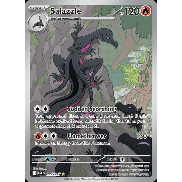 Salazzle (ASC 224) - Ascended Heroes [Holo] - Kusové karty - Hlavný obrázok