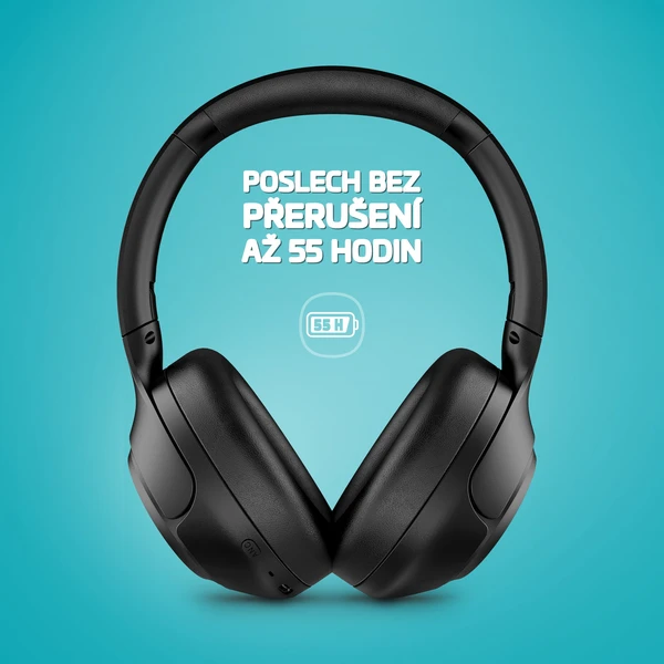 LAMAX BeatComfort1 ANC náhlavné slúchadlá čierna - Slúchadlá - Obrázok 6d6010e275e8402d81de66752dc89db8