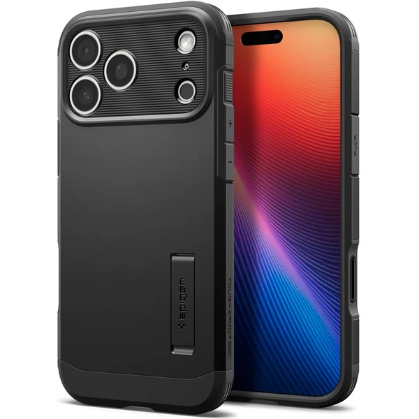 Spigen Tough Armor T MagSafe kryt iPhone 17 Pro Max black - Puzdra - Hlavný obrázok