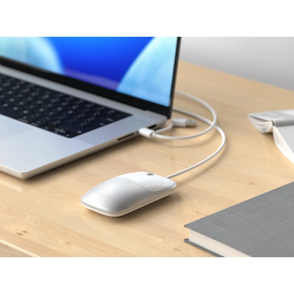 Satechi Slim LX drátová myš stříbrná - Myši - Obrázok 6d817eab56c046a792d860e37ef9b74b