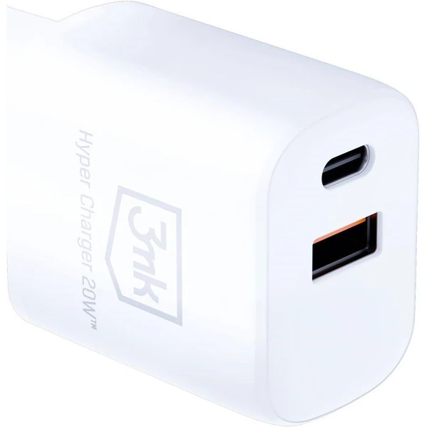 3mk Hyper Charger 20W sieťová nabíjačka biela - Nabíjačky - Obrázok 6de43dc3c8c24a5293201c57fbe64305