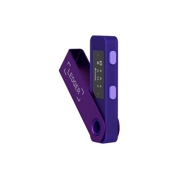 Ledger Nano S Plus krypto peňaženka (Android/MacOS/Windows/Linux) fialová