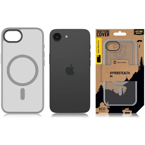 Tactical MagForce Hyperstealth kryt iPhone 17e/16e svetlo sivý - Puzdra - Obrázok 6df97521d39d4003bcc6640fbd98bdff