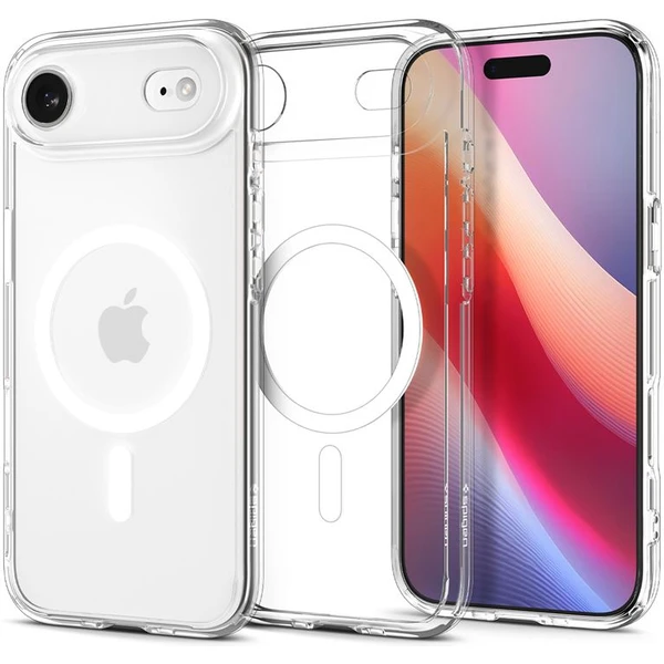Spigen Ultra Hybrid MagSafe kryt iPhone Air clear white - Puzdra - Hlavný obrázok