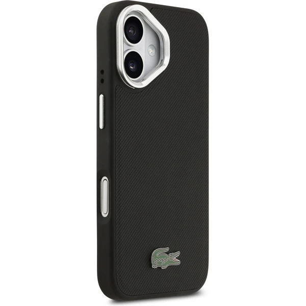 Lacoste Iconic Petit Pique Camera Stand MagSafe kryt iPhone 17 čierny - Puzdra - Obrázok 6e25976189d94e8ba4ae806a4f3aa20e