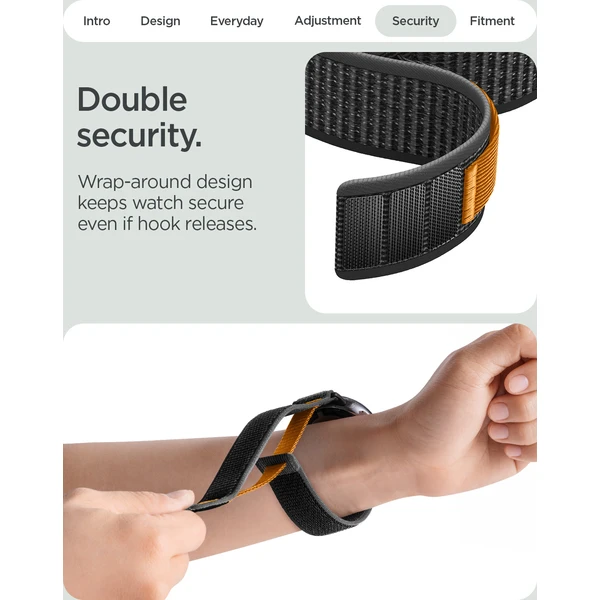 Spigen Athlex Air, active black orange - Google Pixel Watch 5/4/3 45mm - Remienky - Obrázok 6e42321bf77d401abaf429988bb0af57