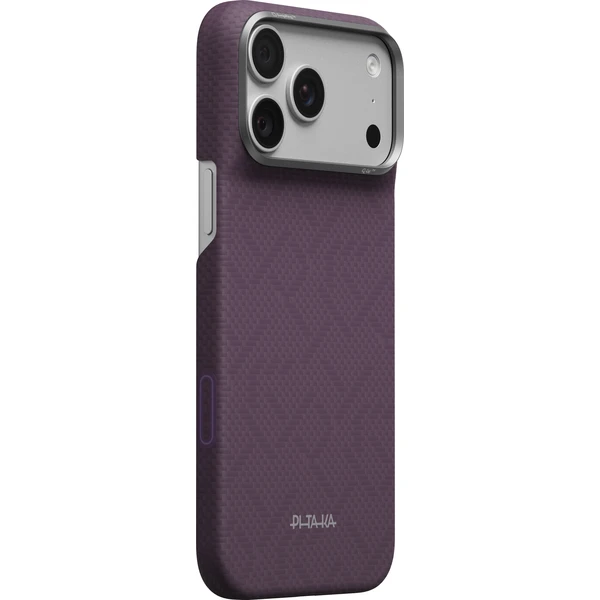 Pitaka Edge Case PTK Weaving MagSafe kryt iPhone 18 Pro Max Charoite Purple - Puzdra - Hlavný obrázok