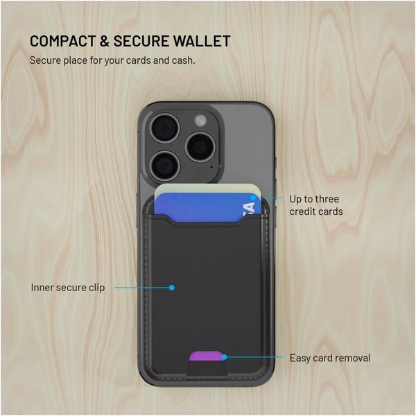 FIXED MagWallet MagSafe peňaženka s lokátorom a Find My, čierna - Peňaženky - Obrázok 6e90911c92e143ba9e70987f2305a532