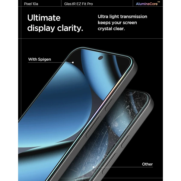 Spigen Glass tR EZ Fit Pro sklo Google Pixel 10a (2 ks) - Ochranné fólie a sklo - Obrázok 6e909832a4b64289a298d614411da6ab
