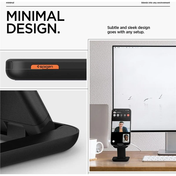 Spigen Universal Phone stand univerzálny stojan čierny - Stojany - Obrázok 6ea5a9a602c5484695bf3f5a37aadafe