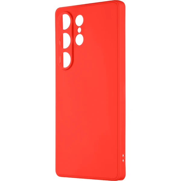 OBAL: ME Matte TPU kryt Samsung Galaxy S25 Ultra červený - Puzdra - Hlavný obrázok