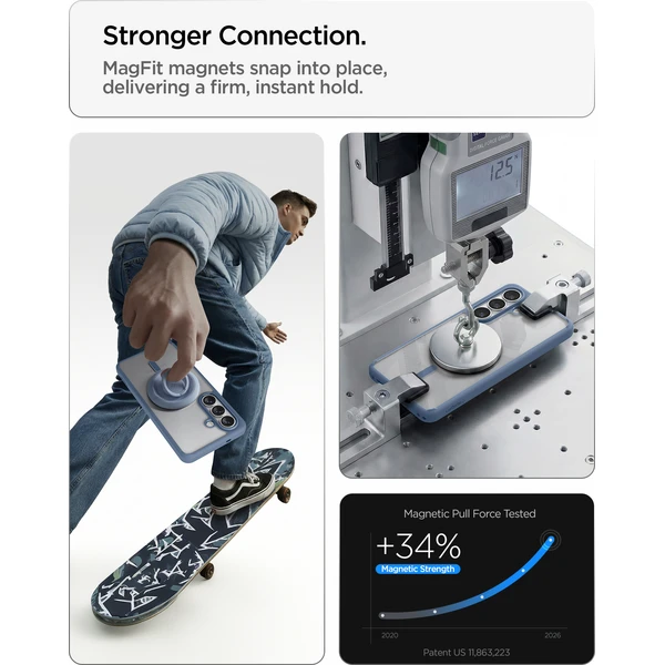 Spigen Ultra Hybrid MagSafe kryt Samsung Galaxy S26+ modrý - Puzdra - Obrázok 6ec54ce0f6b04e7a8564be04bd4ea2f9